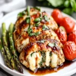 Easy Delicious Mozzarella Stuffed Chicken First Image First Image