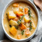 Rustic Roasted Winter Vegetable Chowder First Image First Image
