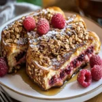Raspberry Granola Stuffed French Toast First Image First Image