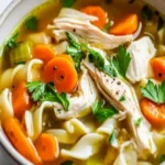 Easy Stovetop Chicken Noodle Soup First Image First Image