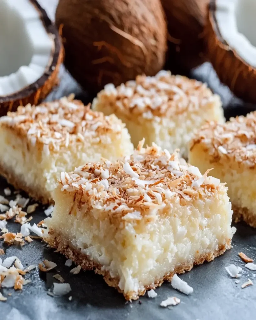 Coconut bars First Image First Image