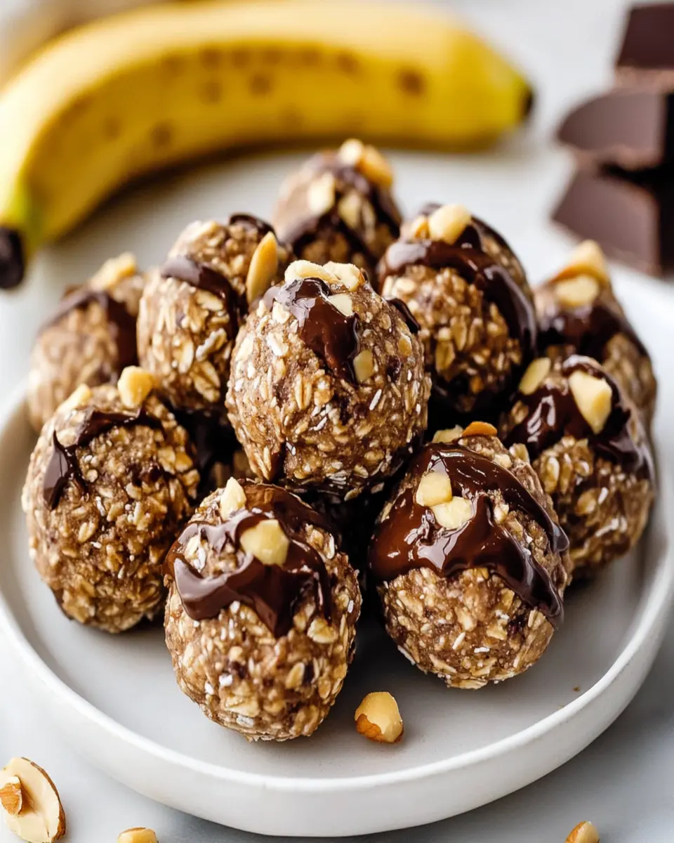 Chunky Monkey Oatmeal Balls First Image First Image