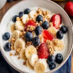 Healthy Breakfast Banana Split First Image First Image