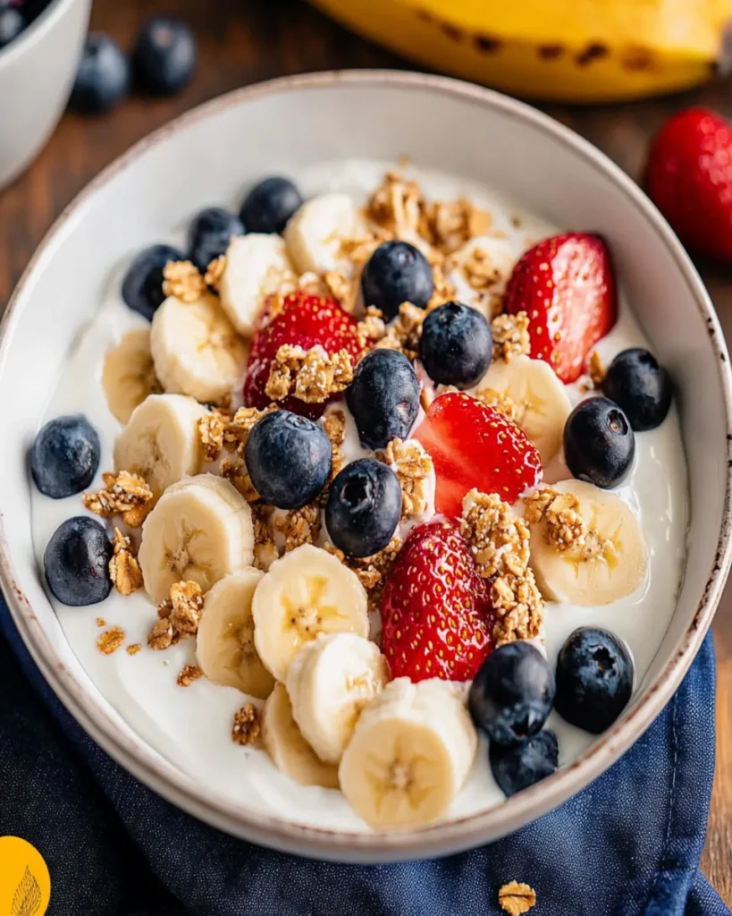 Healthy Breakfast Banana Split First Image First Image