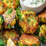 Easy Low Carb Broccoli Fritters First Image First Image