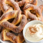 Air Fryer Soft Cinnamon Sugar Pretzels First Image First Image