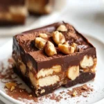 Snickers tray bake slice First Image First Image