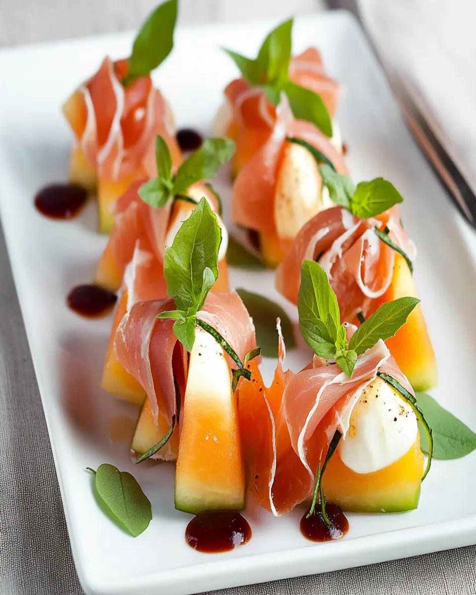 Prosciutto-Wrapped Melon First Image First Image